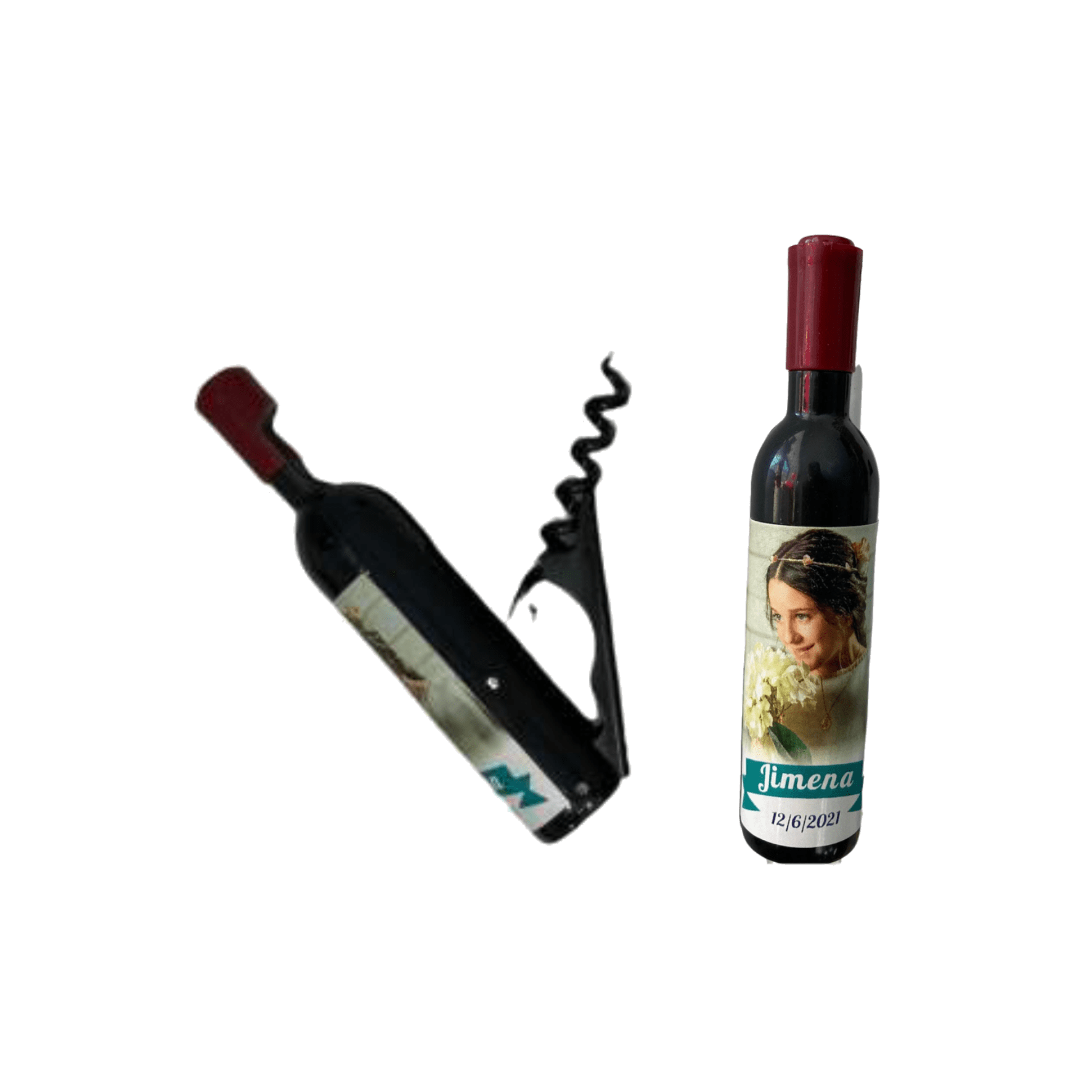 sacacorchos botella